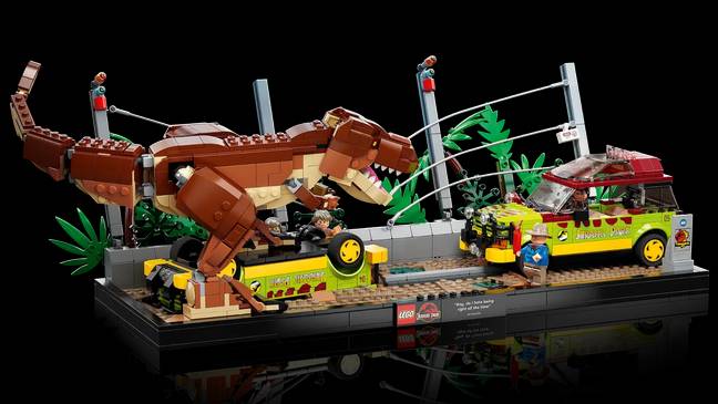 T. rex Breakout / Credit: Lego