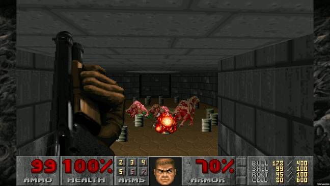 DOOM from the Nintendo Switch re-release / Credit: Bethesda Softworks, id Software