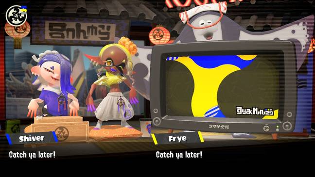 Shiver, Frye and Big Man form Deep Cut, and host the Anarchy Splatcast. / Credit: Nintendo
