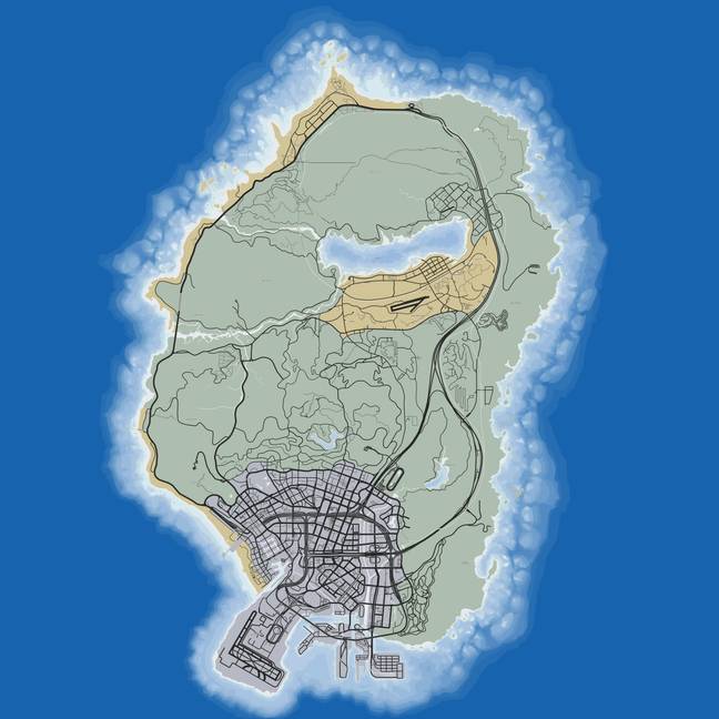 GTAV map