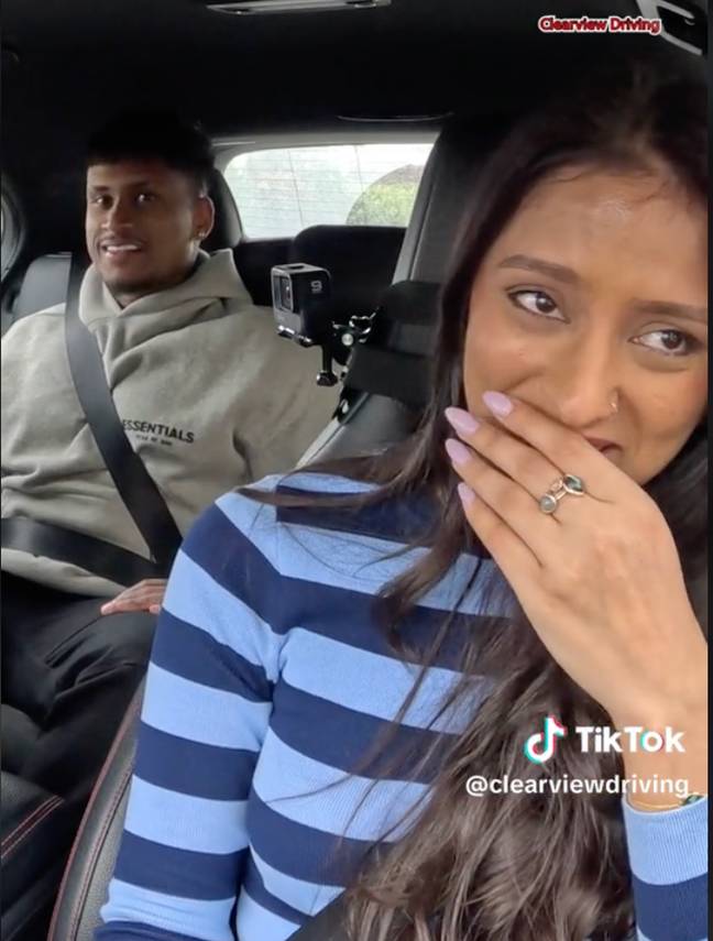 The instructor was left baffled. Credit: @clearviewdriving/TikTok