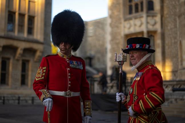 The TikToker explained the different training the King's Guard have to undertake. Credit: Dan Kitwood via Getty Images