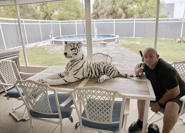 The Florida home will come with a discount if Richard Chaillou can stick around. Credit: SWNS