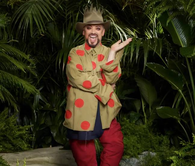 Boy George was voted off on Wednesday. Credit: ITV.