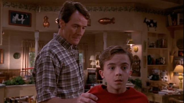 Frankie Muniz with Bryan Cranston in Malcolm in the Middle. Credit: Fox