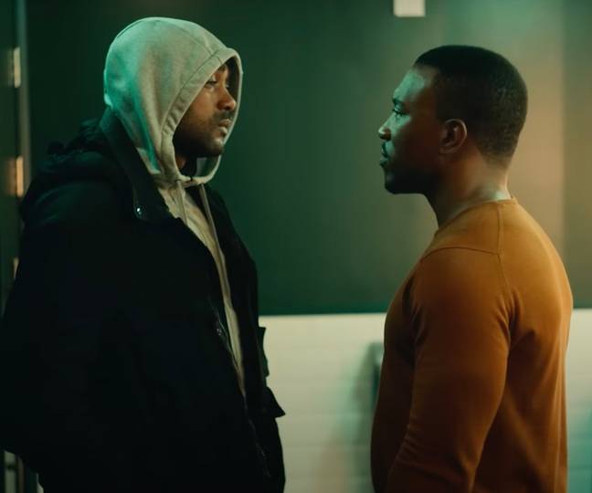 Ashley Walters and Kane Robinson in the new series. Credit: Netflix 