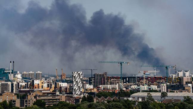 Last month's heatwave saw large fires igniting across the country. Credit: Alamy/ Guy Corbishley