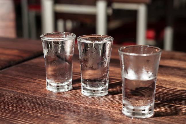 Changes to the way alcohol is taxed in the UK means stronger taxes for stronger drinks, so you'd better hope that's water in there. Credit: Panther Media GmbH / Alamy Stock Photo