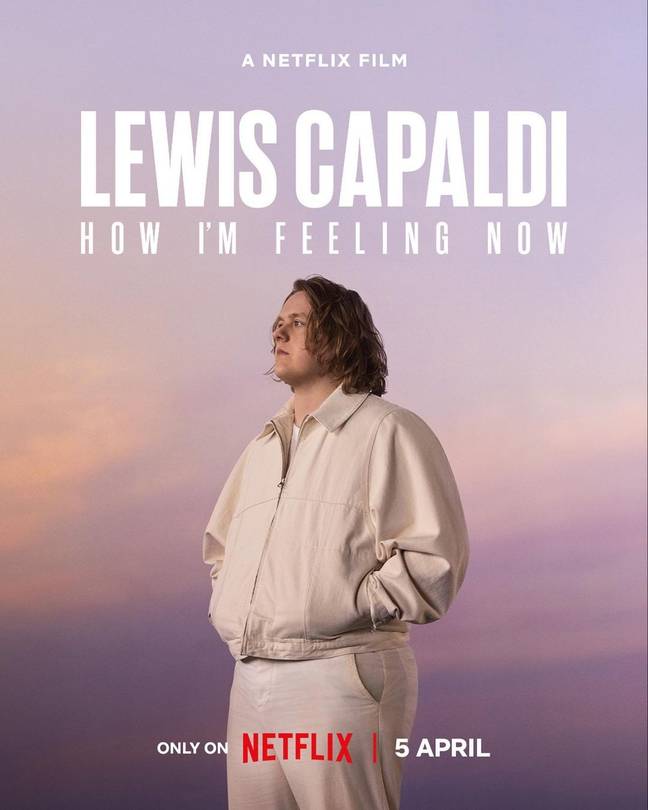 The new documentary drops on Netflix on Wednesday 5 April. Credit: Instagram/lewiscapaldi