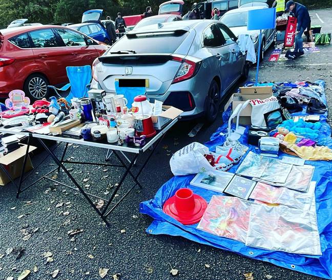 Professional car boot sale reseller Chris Hayden is a master at turning trash into treasure. Credit: Instagram/@carbootchris
