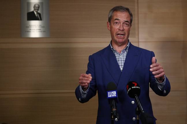 Nigel Farage is likely to be a controversial campmate. Credit: Don Arnold/Getty Images