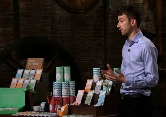 Love Cacao rejected the Dragon's Den investment. Credit: BBC/Dragon's Den