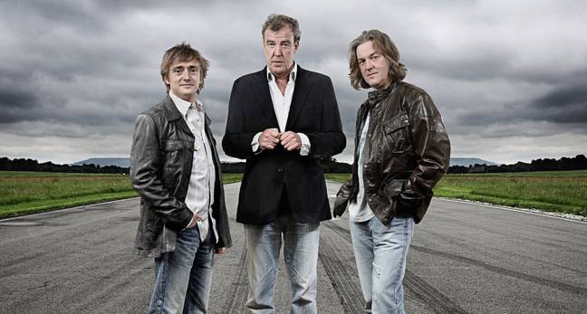 The presenting trio left Top Gear in 2015. Credit: BBC