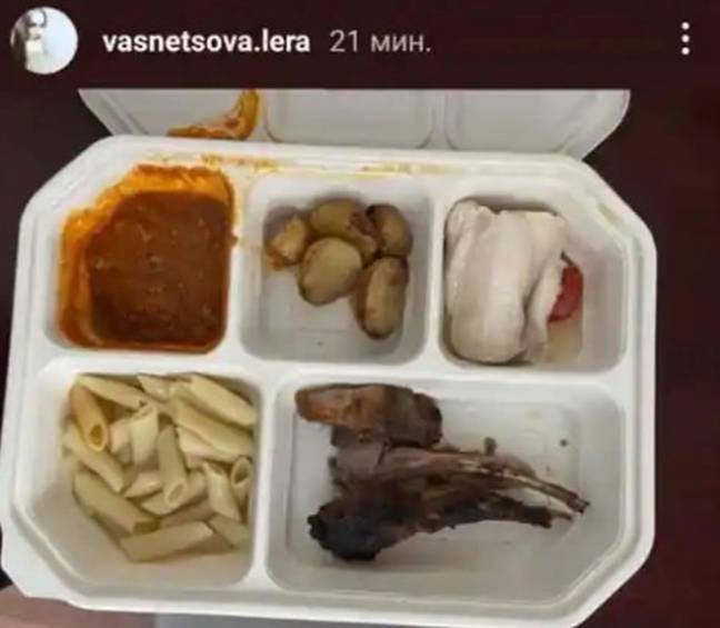 Some of the food given to athletes. Credit: Instagram 