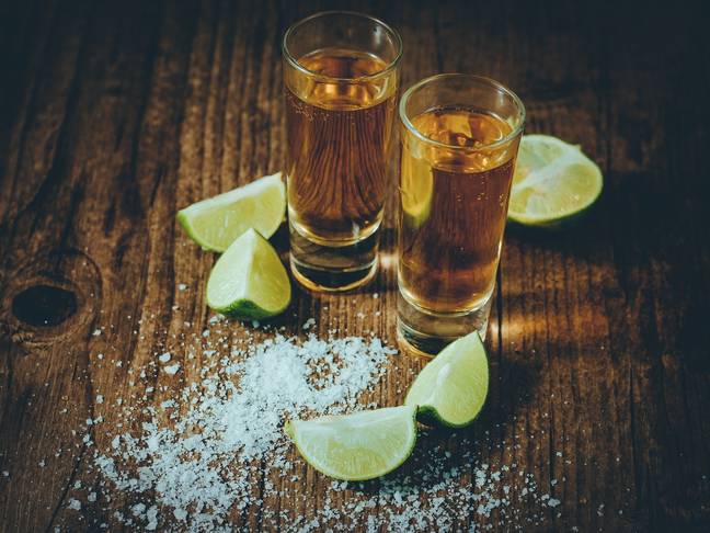 Tequila is one of the more popular choices of shot, usually accompanied by salt and lime.  Credit: Pixabay