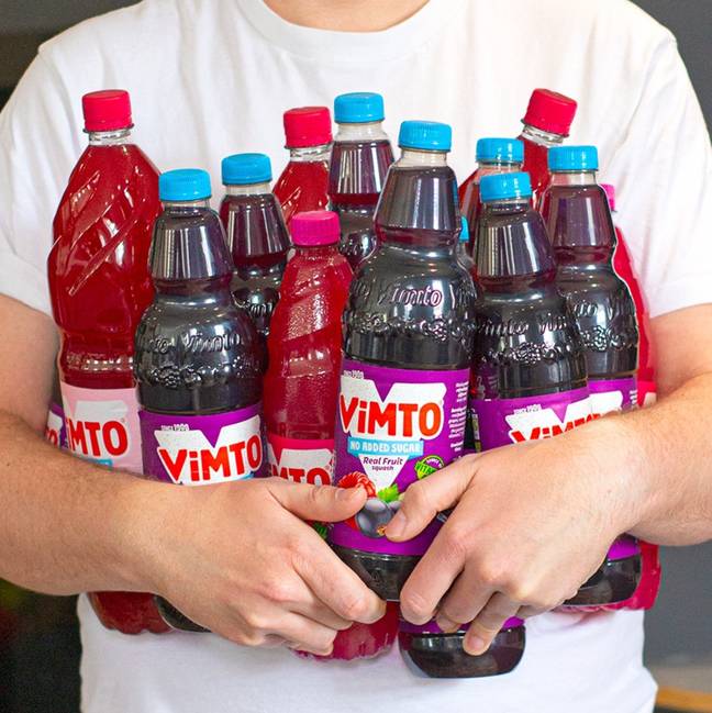 You can't beat it. Credit: Instagram/Vimto