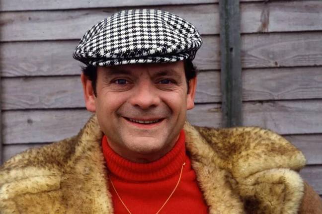 Jason starred in the sitcom as Derek 'Del Boy' Trotter. Credit: BBC