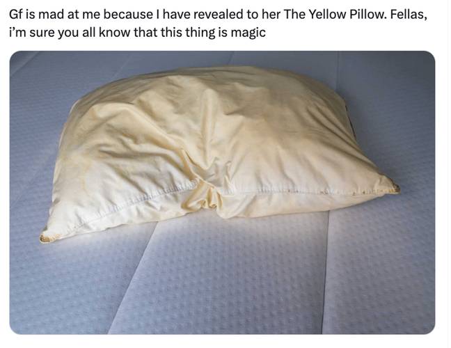 Reason why pillows go yellow after man sparks viral debate over 'The ...