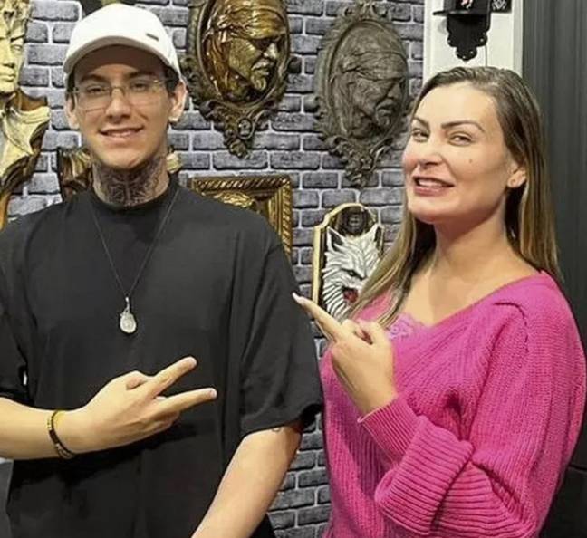 Andressa and her son, Arthur. Credit: Instagram/@andressaurachofficial