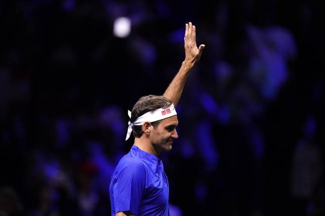 Federer retired from professional tennis. Credit: PA
