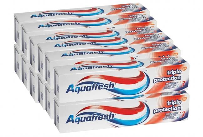 It's giving... Aquafresh toothpaste? Credit: Amazon