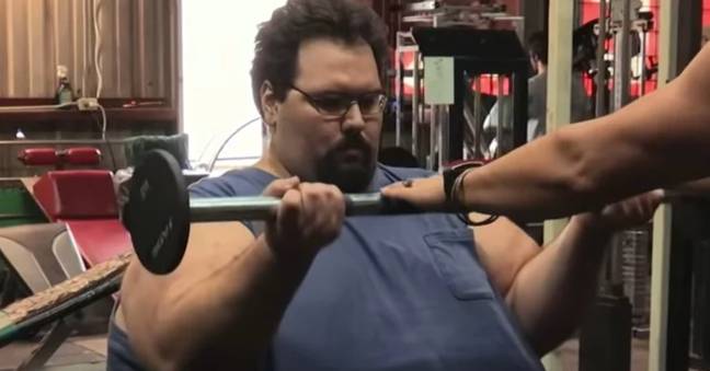 Initial efforts saw Higdon lose 80 pounds through diet and exercise, before he went for weight loss surgery. Credit: TLC/YouTube