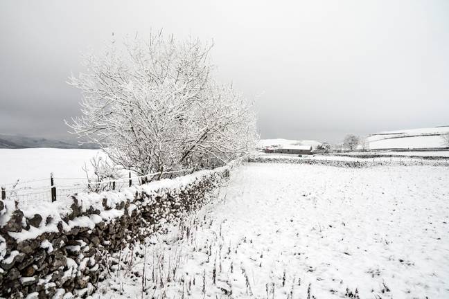The UK has been hit with snow. Credit: PA Images/Alamy Stock Photo
