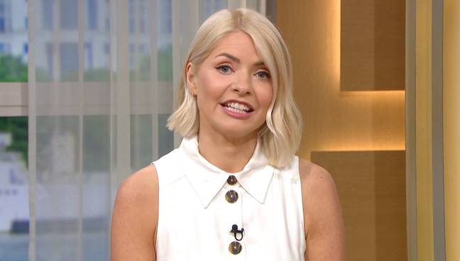 Holly addressed the scandal on today's This Morning. Credit: ITV