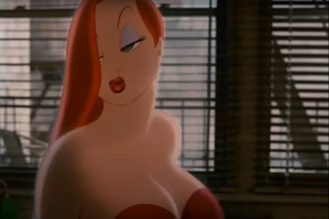 Jessica Rabbit has the sole distinction of being the only cartoon character to crack the top ten most paused movie moments. Credit: Disney