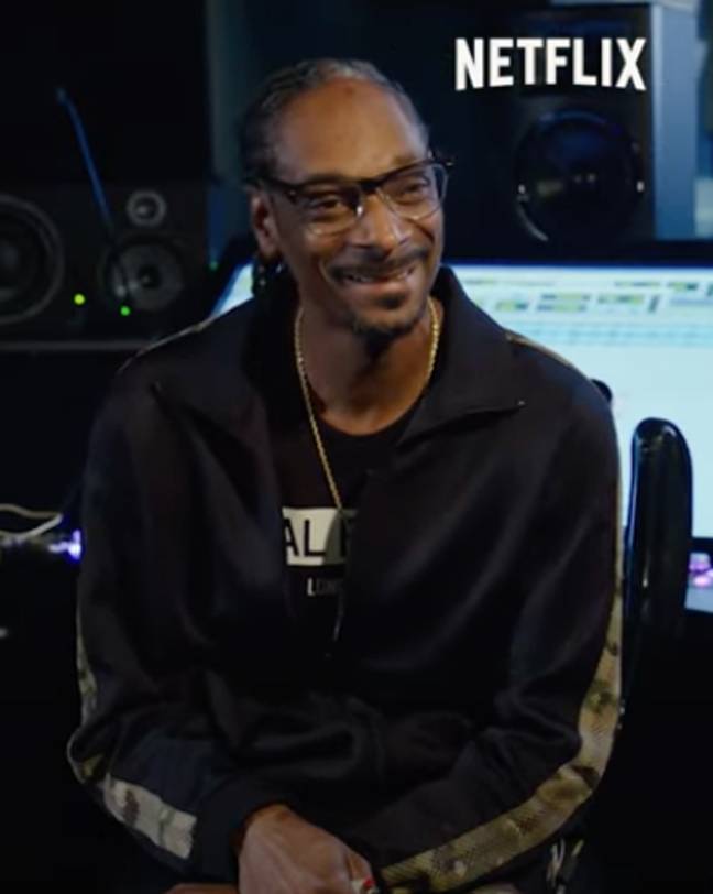Snoop has explained why he doesn't drink much booze. Credit: Netflix