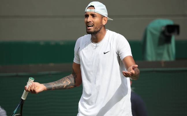 Kyrgios is known for his on-court outbursts. Credit: Alamy
