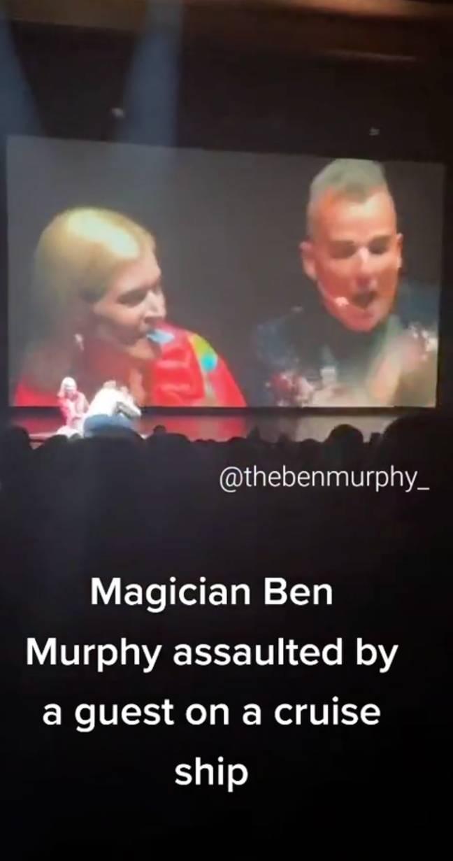 &quot;Entertainment, comedy, and magic are NOT contact sports.&quot; Credit: thebenmurphy_/TikTok