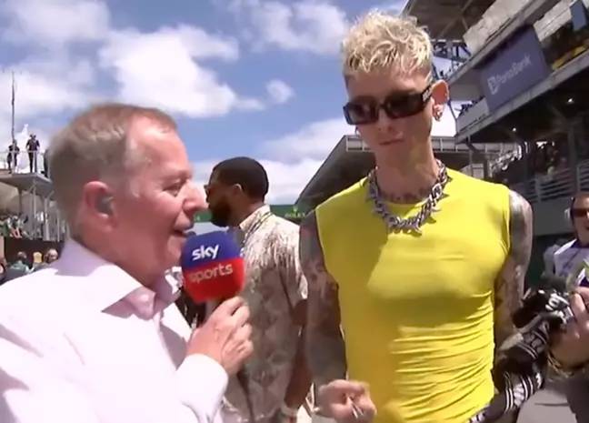 Watch out, Brundle's about. Credit: Sky Sports