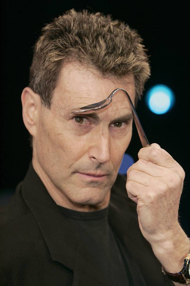Uri Geller thinks he can help England to victory. Credit: dpa picture alliance archive/Alamy