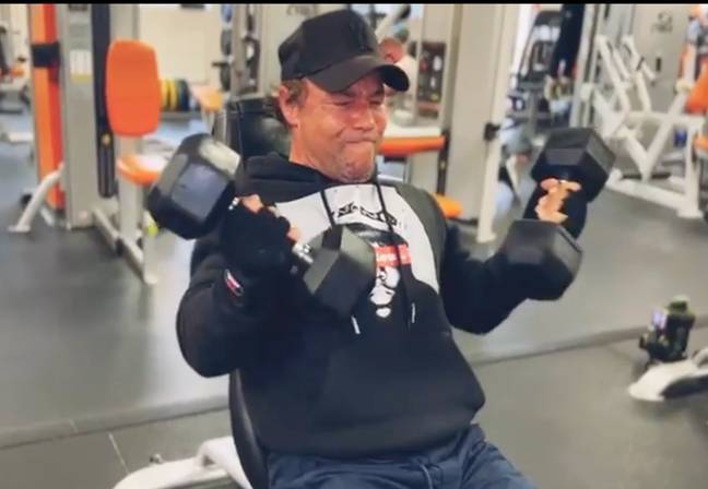 Stephen Graham has been pumping iron for his role in A Thousand Blows. Credit: Instagram/Stephen Graham