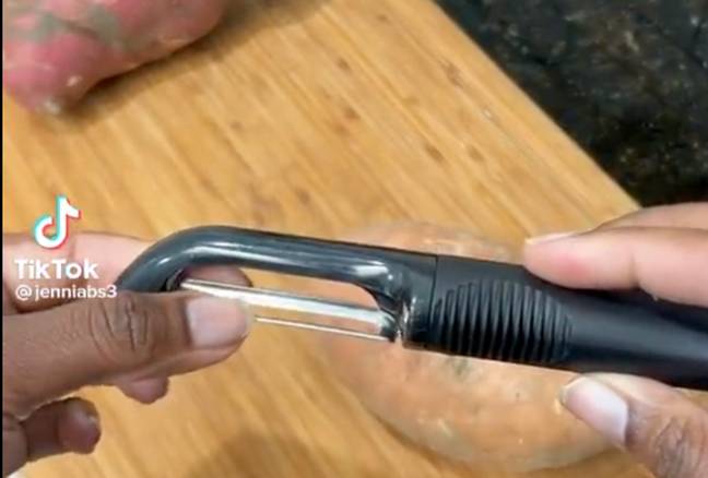 Scotty Peeler Tip!  Trick on how to use the Scotty Peeler 