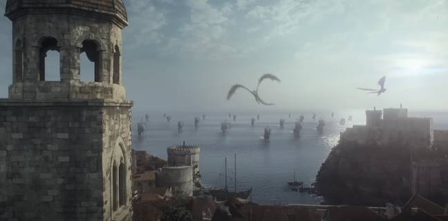 Here be dragons. Credit: HBO/Sky