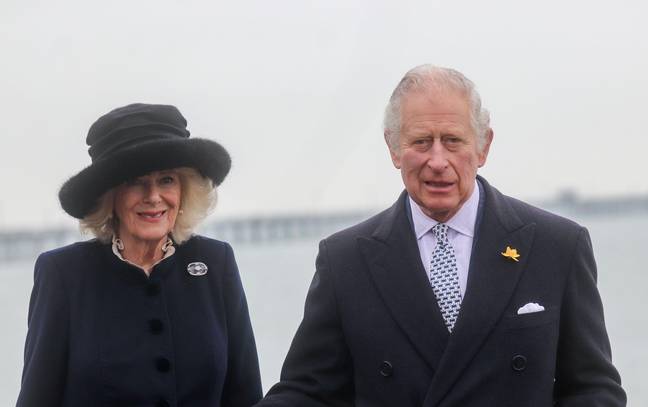 King Charles and the Queen Consort Camilla. Credit: Lucy North/Alamy Stock Photo