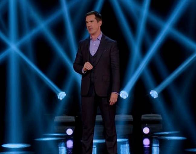 Jimmy Carr has been heavily criticised for comments he made about the Holocaust. Credit: Netflix