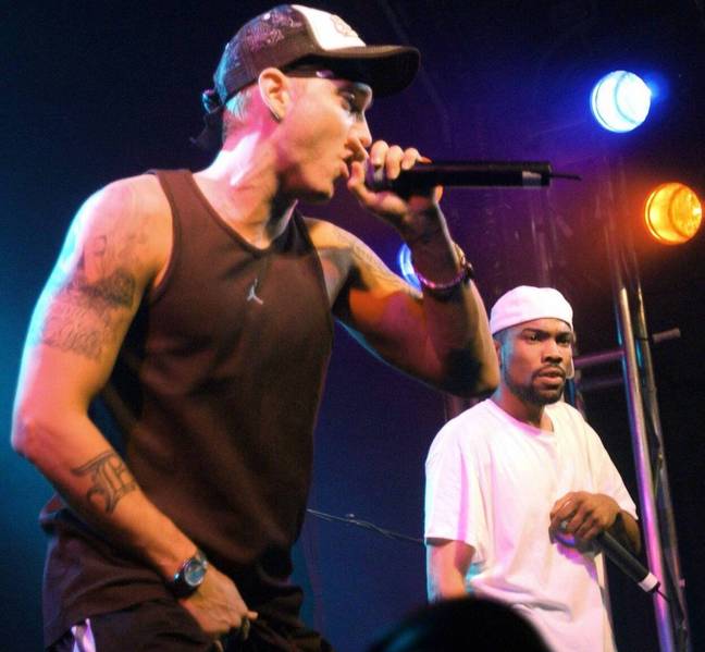 Eminem and Proof go way back. Credit: REUTERS / Alamy Stock Photo