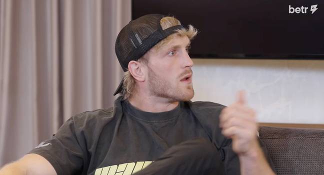 Logan Paul then admitted he'd like a go at Tommy Fury. Credit: YouTube/BS with Jake Paul
