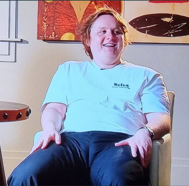 Lewis Capaldi's mum thought he had a mangina. Credit: @lewiscapaldi/Twitter