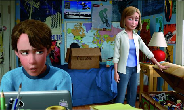 Toy Story 3 saw Andy heading off for college. Credit: Disney/Pixar