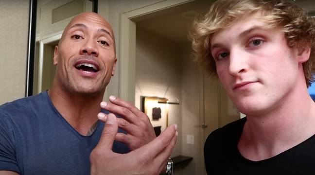 Logan Paul made a number of Vines with Dwayne 'The Rock' Johnson. Credit: YouTube/Logan Paul