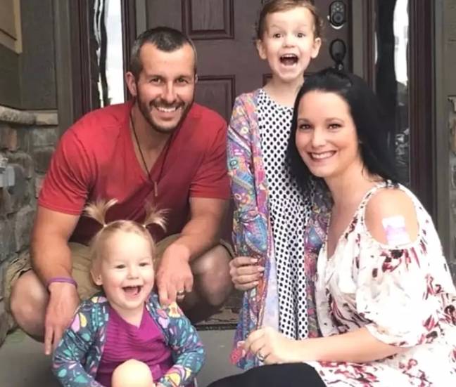 Chris Watts killed his pregnant wife Shanann Watts and daughters Bella and Cece. Credit: Netflix