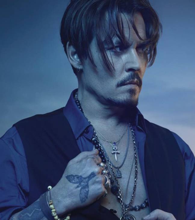 Johnny Depp has reportedly signed a huge deal with Dior. Credit: Dior