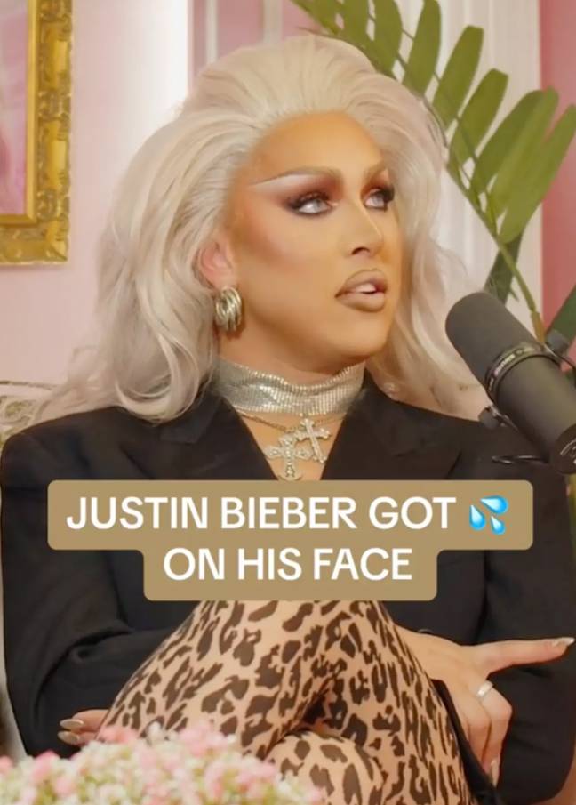 Drag star A'Whora recalled the ordeal on the Saving Grace podcast. Credits: TikTok/@savinggracepod