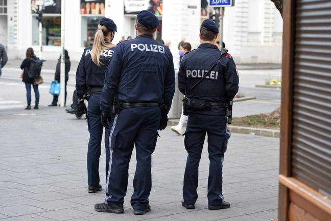Apparently Austrian police don't like being farted at. Credit: Panther Media GmbH/Alamy Stock Photo