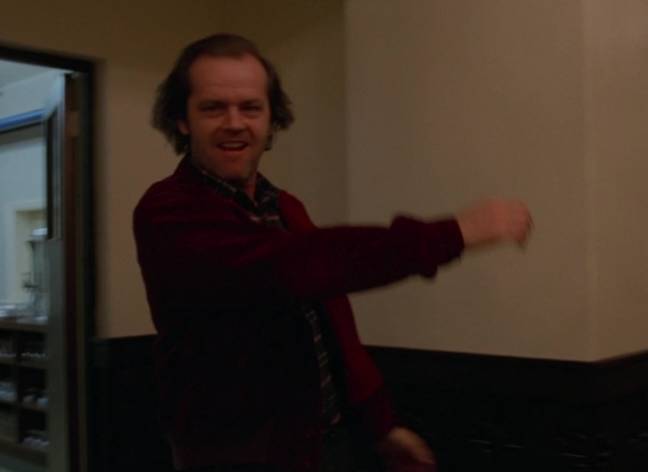 You as you go off to rewatch The Shining. Credit: Warner Bros. 