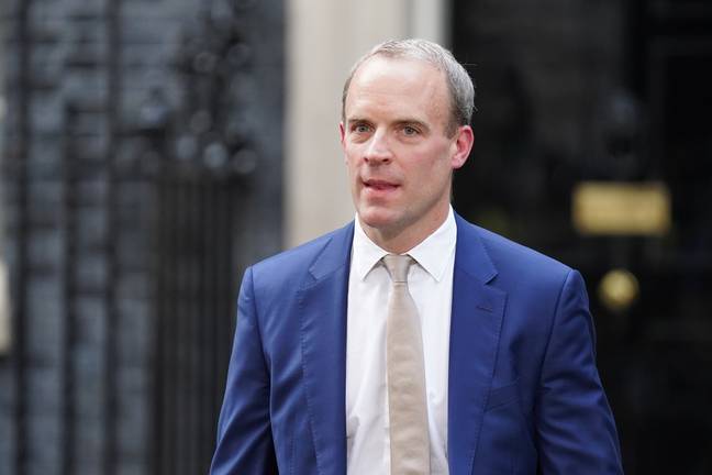 Dominic Raab had promised to resign following the conclusion of the inquiry into bullying allegations. Credit: PA Media